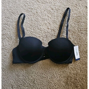 Gap Body Womens Everyday Essentials Multiway Bra - Size 32C - Black, NEW $50
